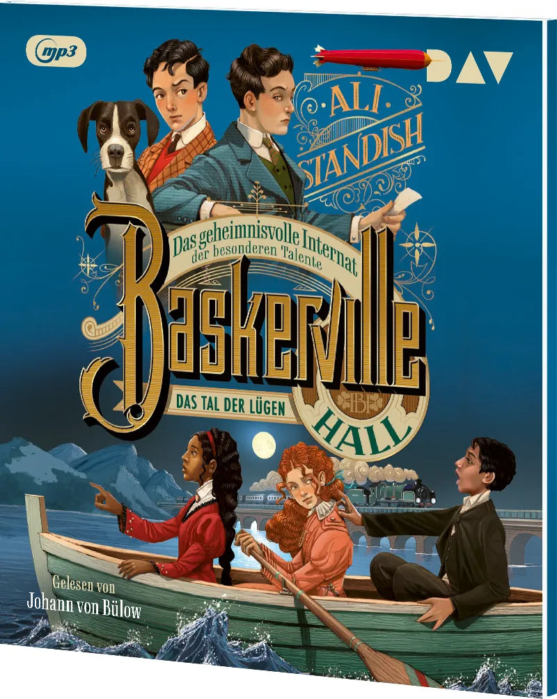 Detailansicht: Baskerville Hall – Das geheimnisvolle Internat der besonderen Talente. Teil 3: Das Tal der Lügen (Hörbuch CD)