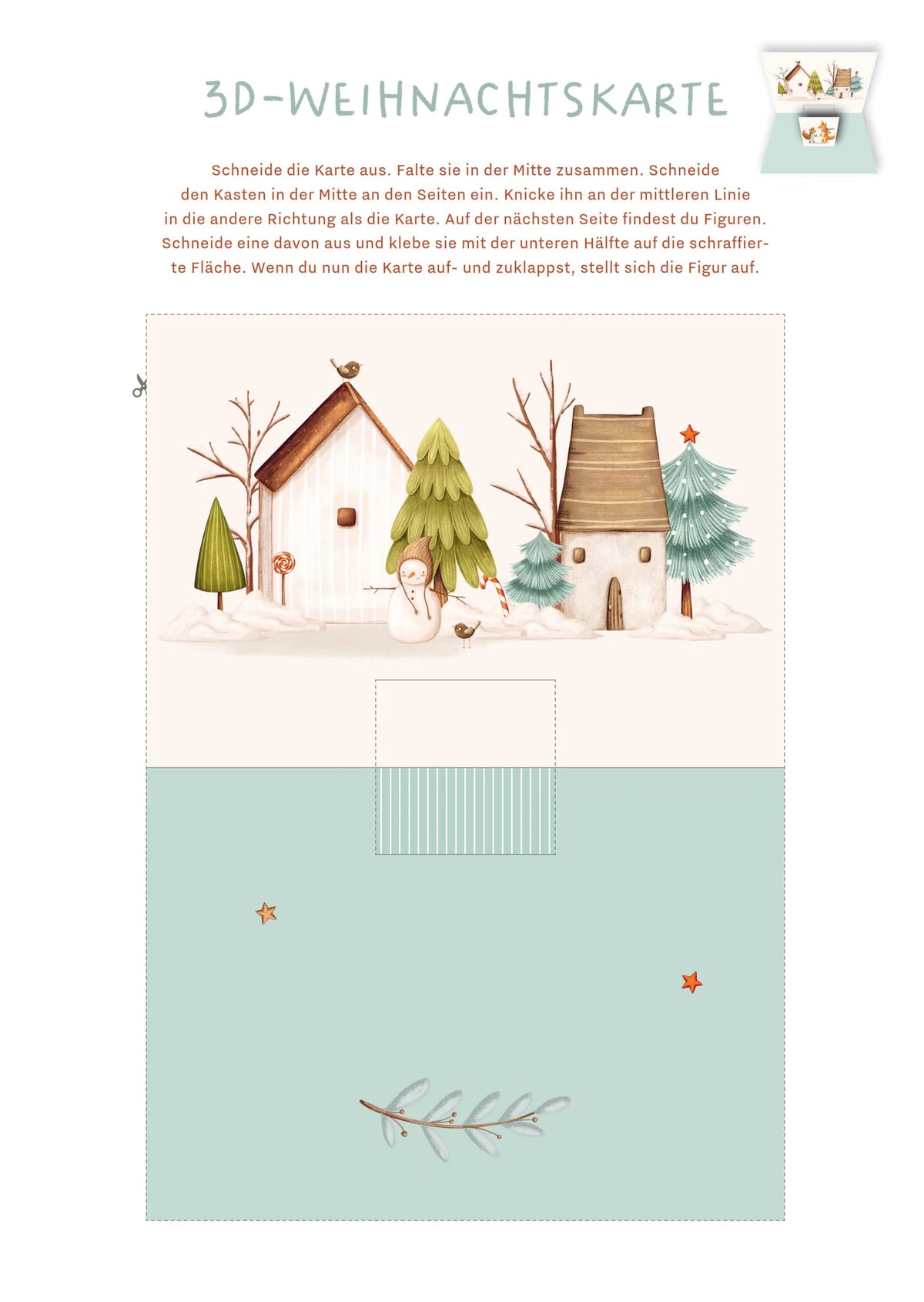 Basteln & Spielen zu Weihnachten – Ansicht