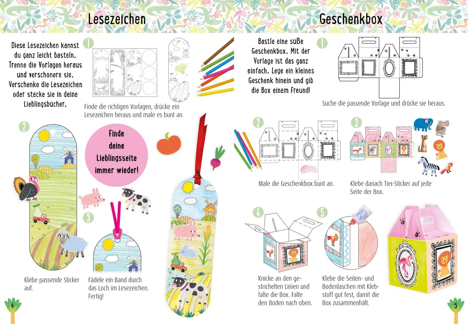 Produktansicht: Bastelset für Kinder: Sticker-Bastelset: Glitzer-Tiere (Taschenbuch)