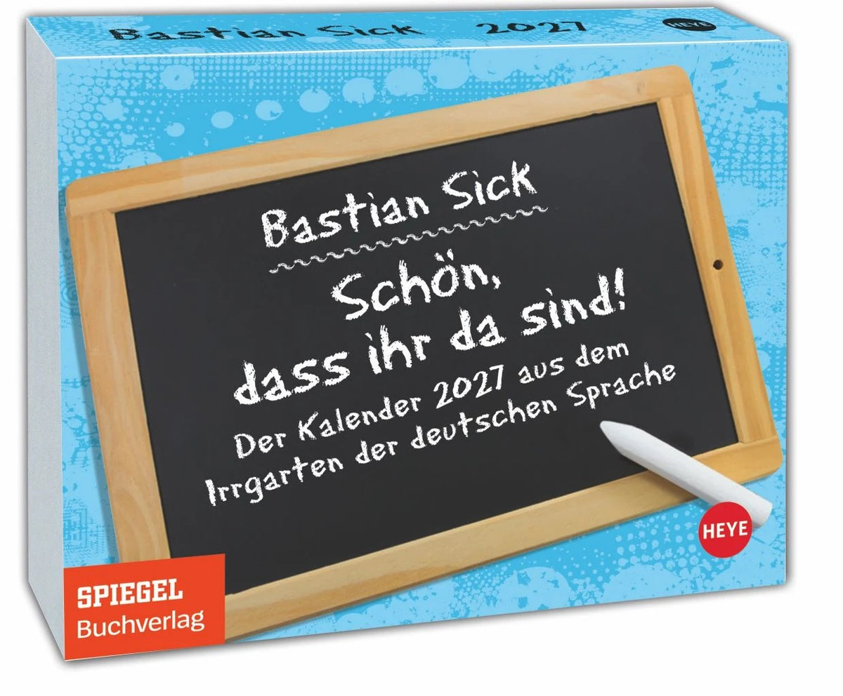 Tischkalender: Bastian Sick Tagesabreißkalender 2027