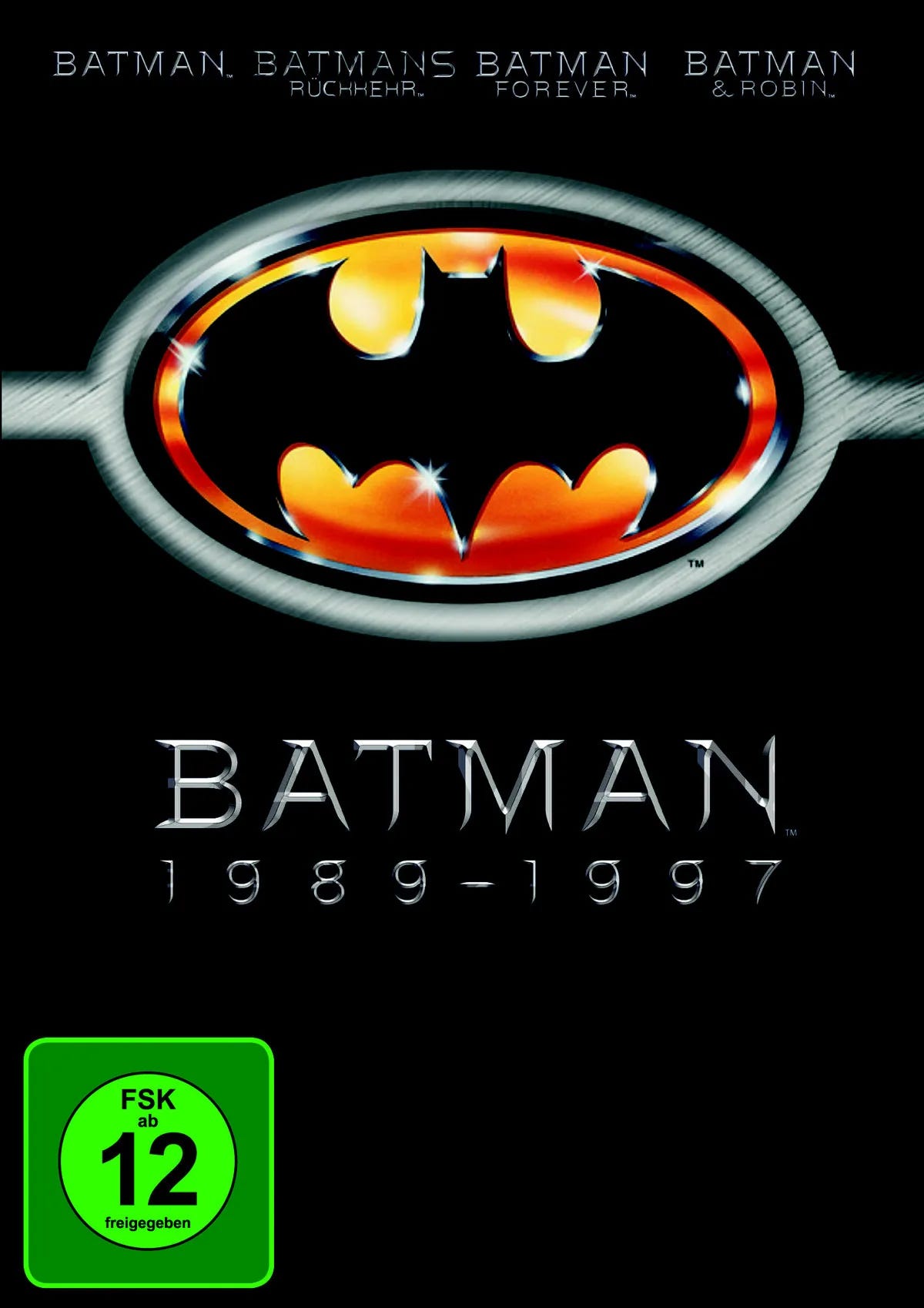 Batman 1-4  [4 DVDs] - DVD
