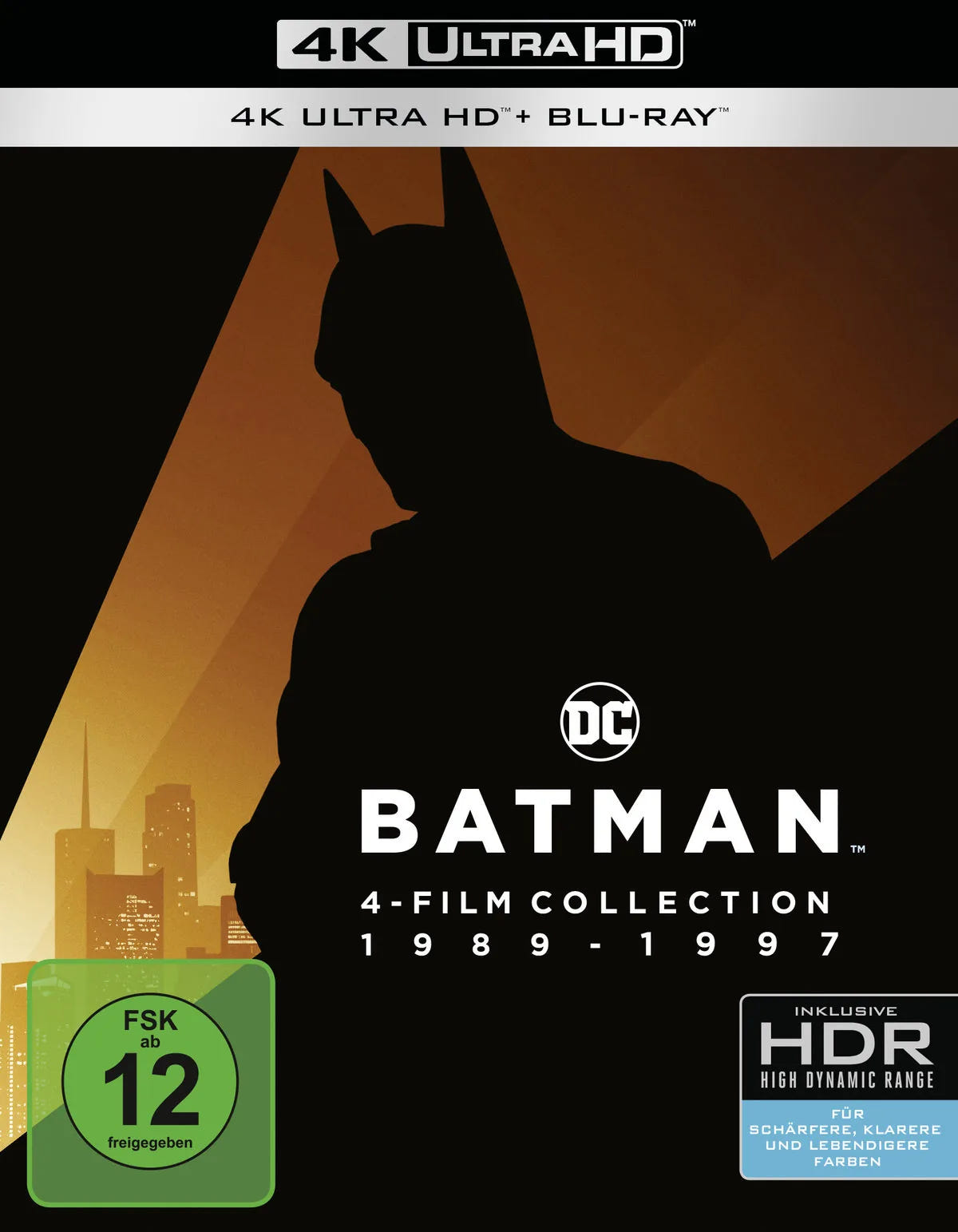 Batman 1-4 - Blu-ray 4K Ultra HD
