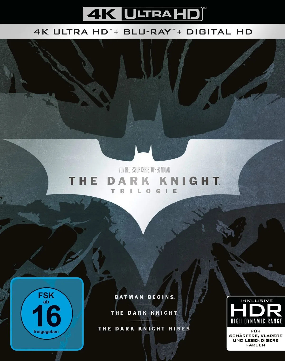 Batman - The Dark Knight Trilogy - Blu-ray 4K Ultra HD