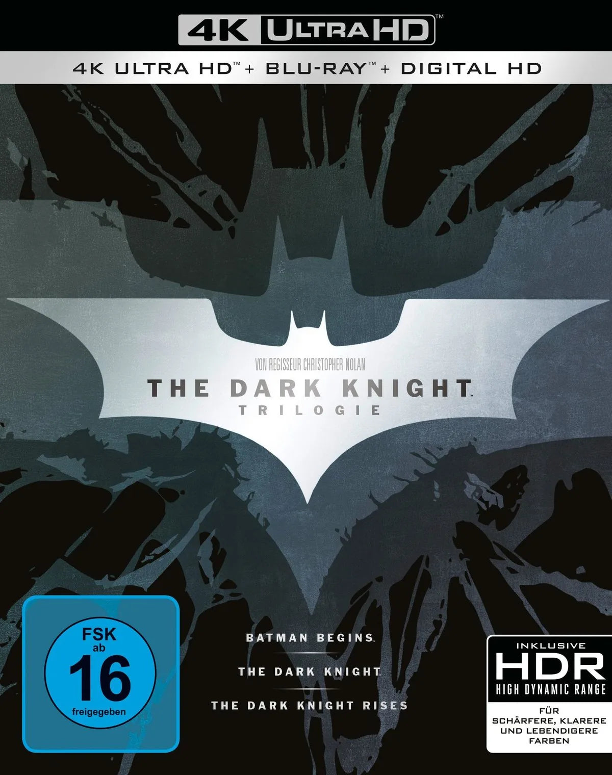 Batman - The Dark Knight Trilogy - Blu-ray 4K Ultra HD