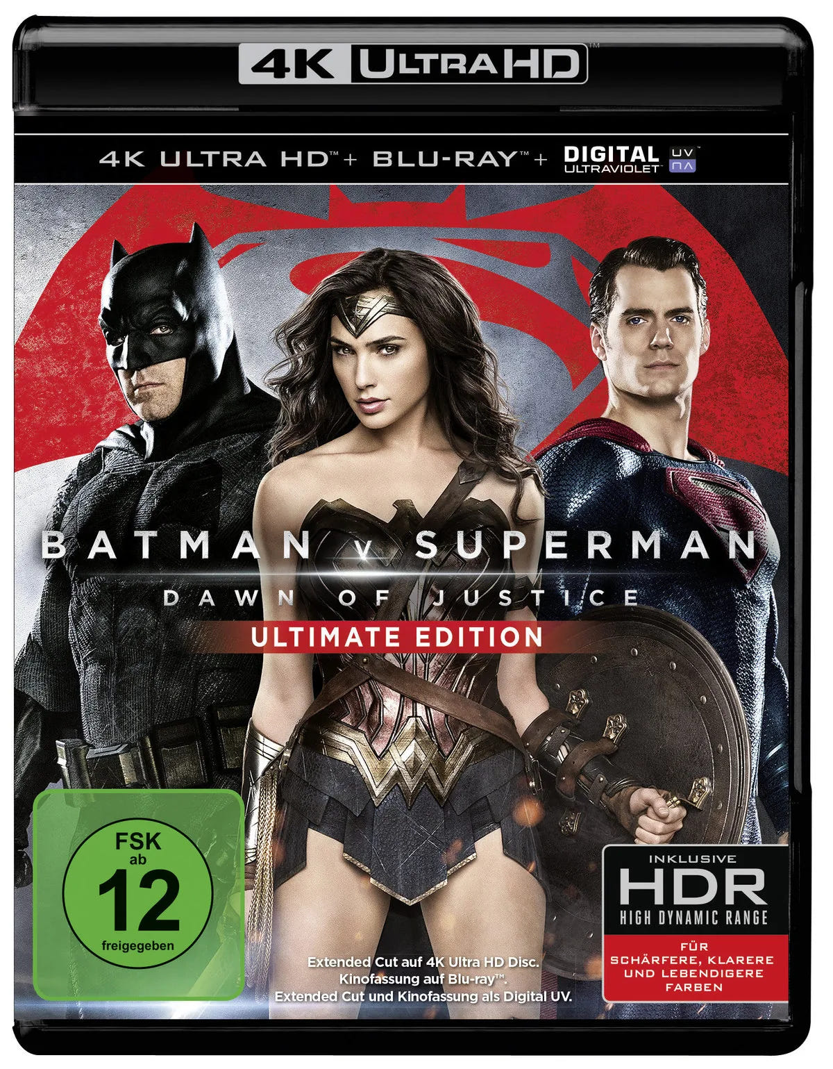 Batman v Superman: Dawn of Justice - Blu-ray 4K Ultra HD