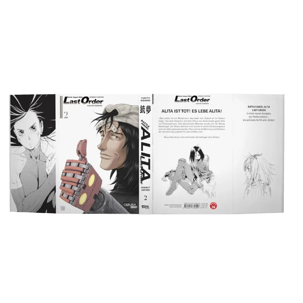 Produktansicht: Battle Angel Alita - Last Order - Perfect Edition 2 (Taschenbuch)