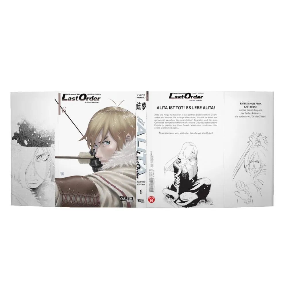 Produktansicht: Battle Angel Alita - Last Order - Perfect Edition 6 (Taschenbuch)