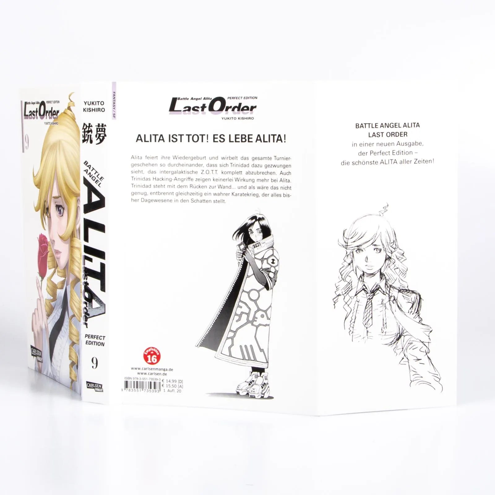 Produktansicht: Battle Angel Alita - Last Order - Perfect Edition 9 (Taschenbuch)