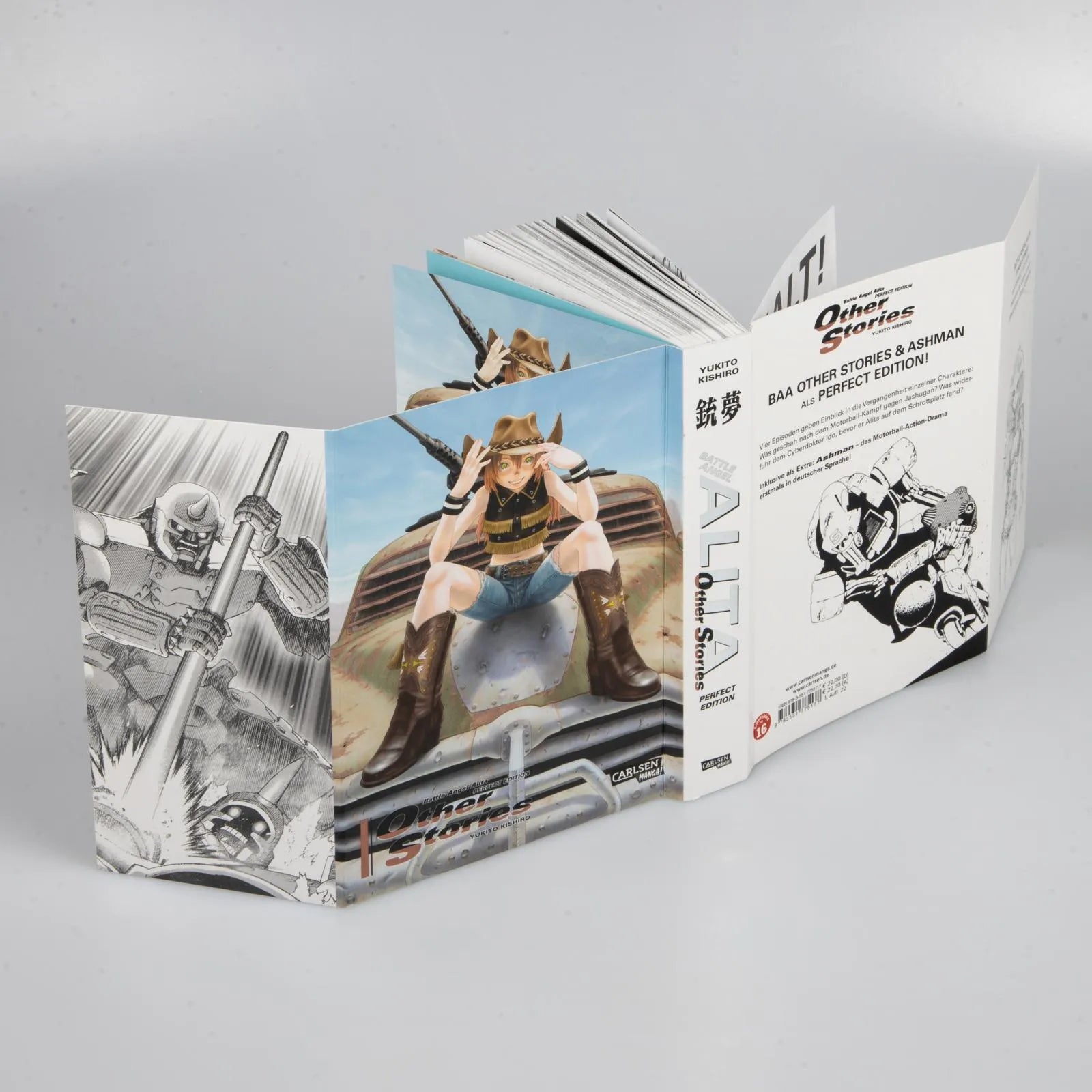 Produktansicht: Battle Angel Alita - Other Stories - Perfect Edition (Taschenbuch)