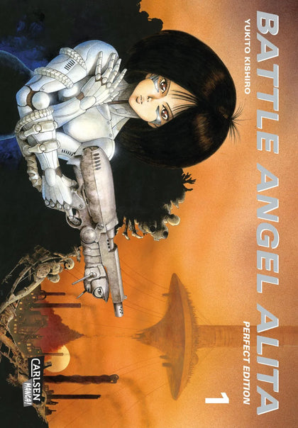 Buchcover von 'Battle Angel Alita - Perfect Edition 1' - Taschenbuch von Yukito Kishiro