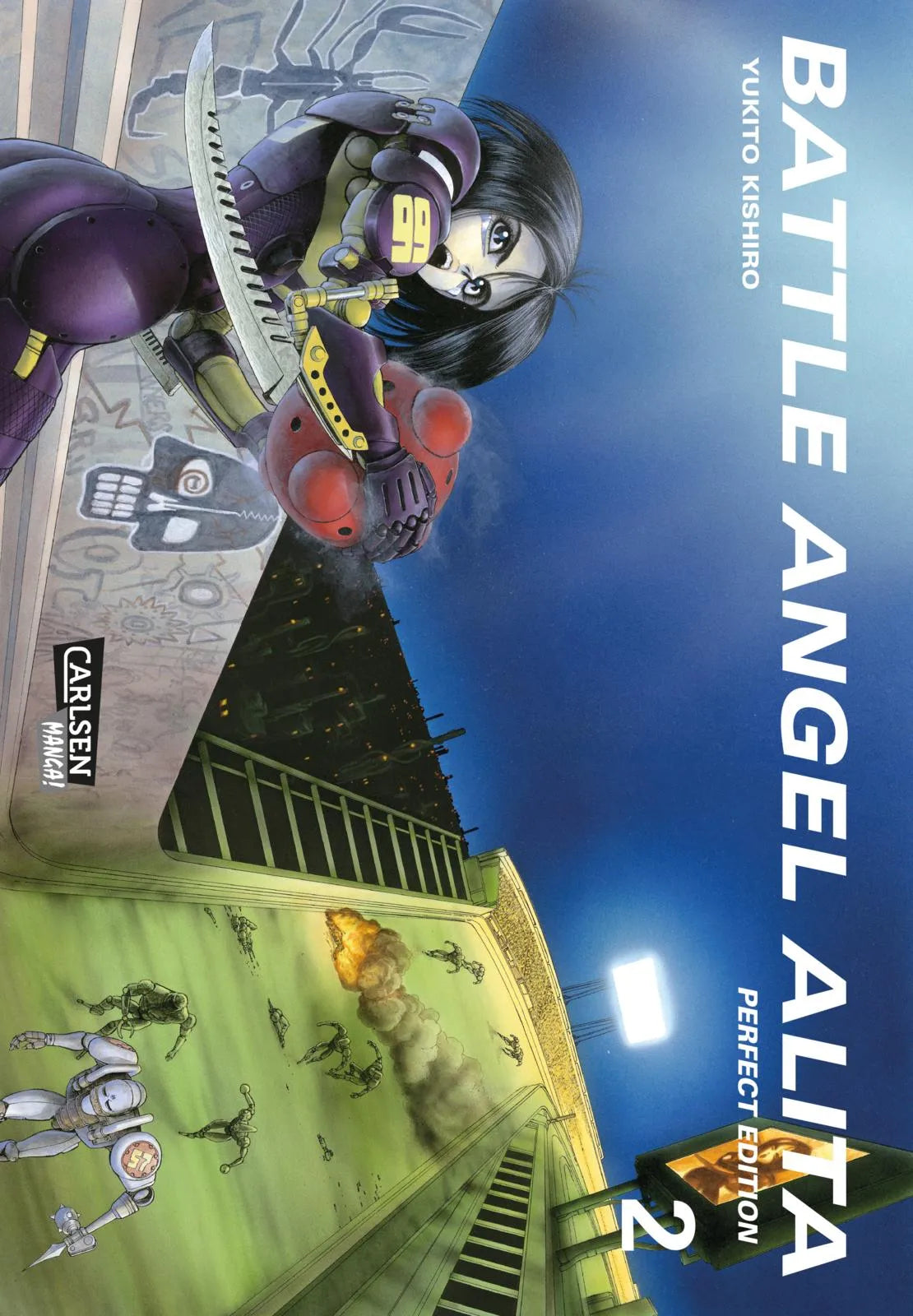 Buchcover von 'Battle Angel Alita - Perfect Edition 2' - Taschenbuch von Yukito Kishiro