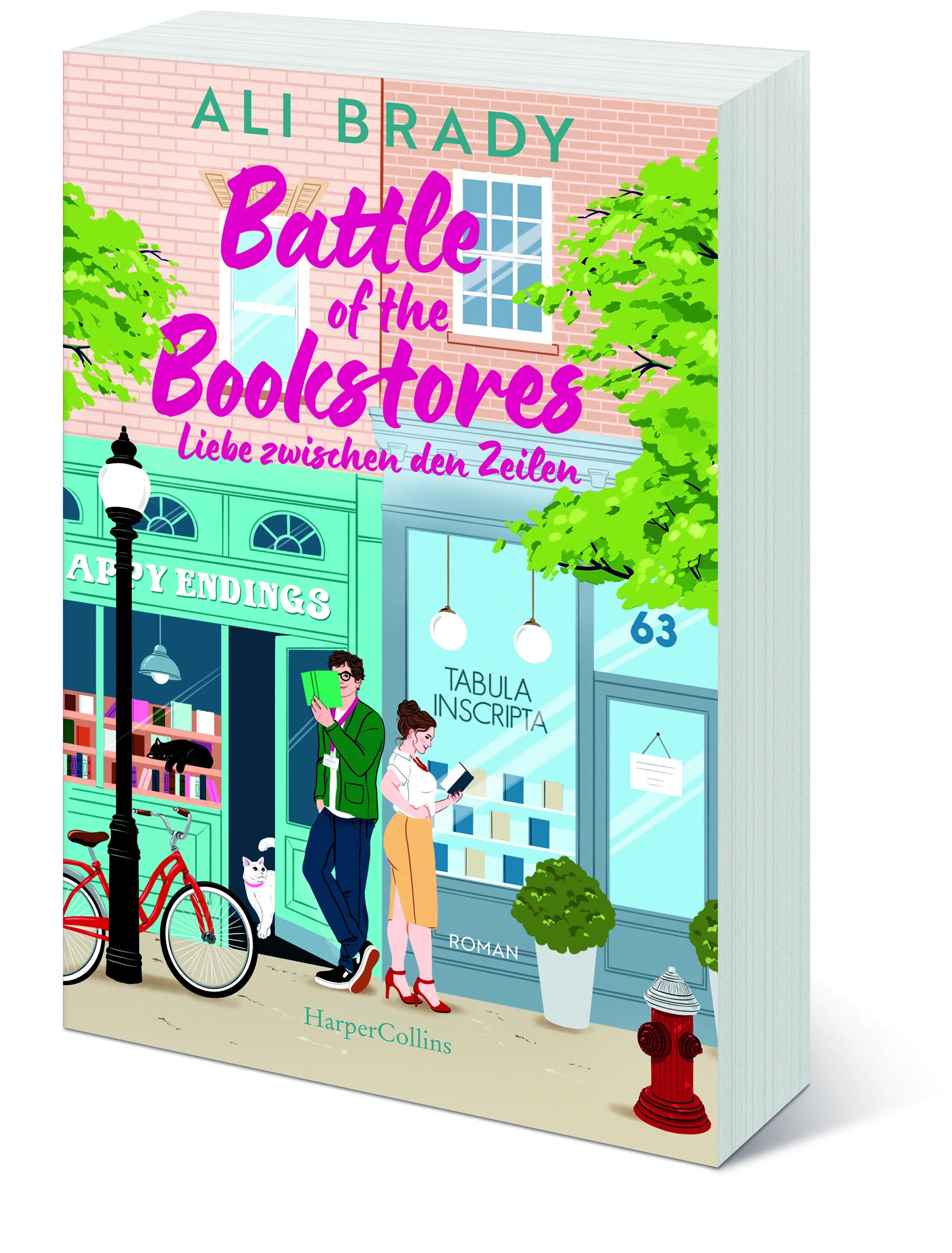 Innenansicht von 'Battle of the Bookstores' - Taschenbuch