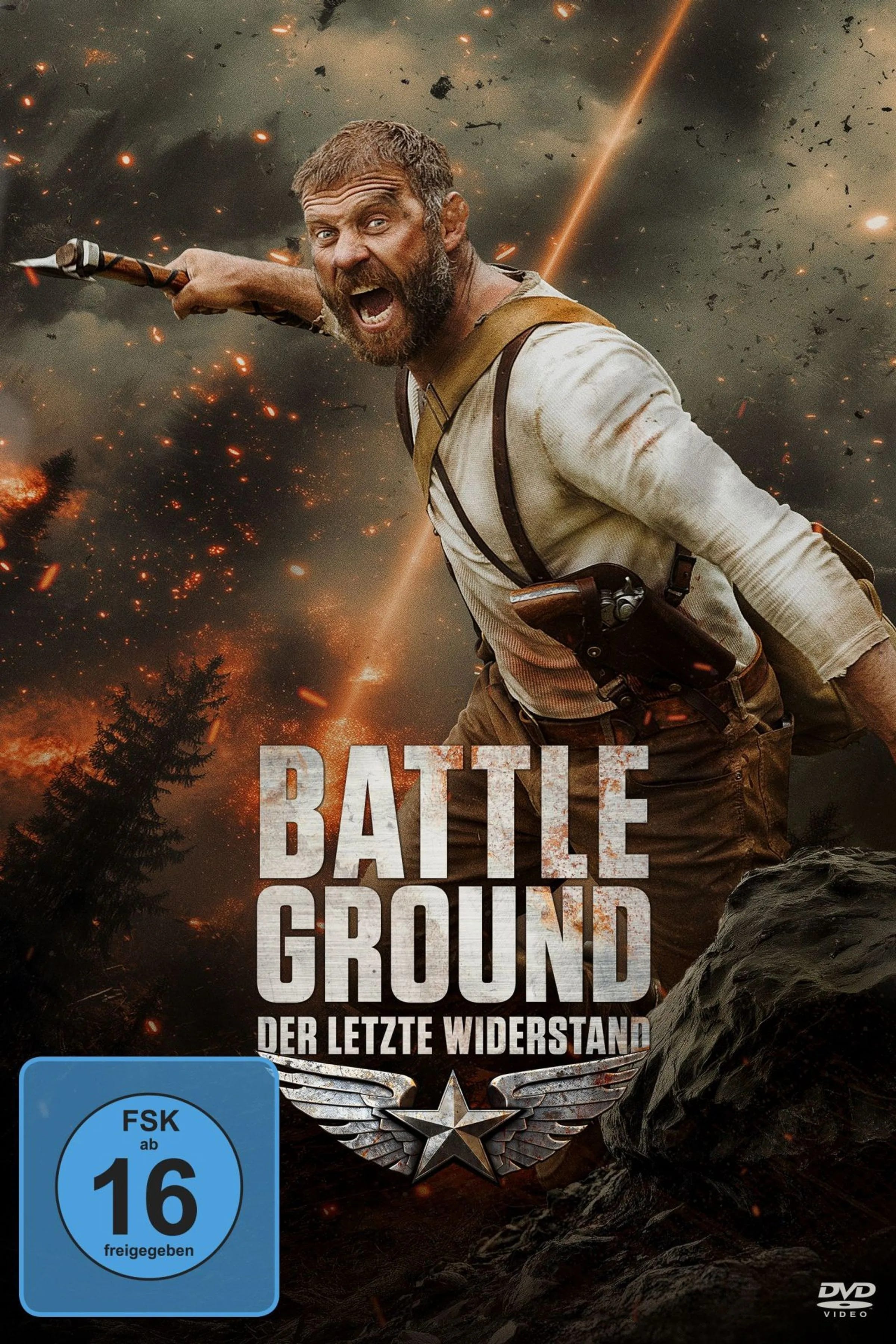 DVD-Cover: Battleground - Der letzte Widerstand. Regie: David Christopher Pitt