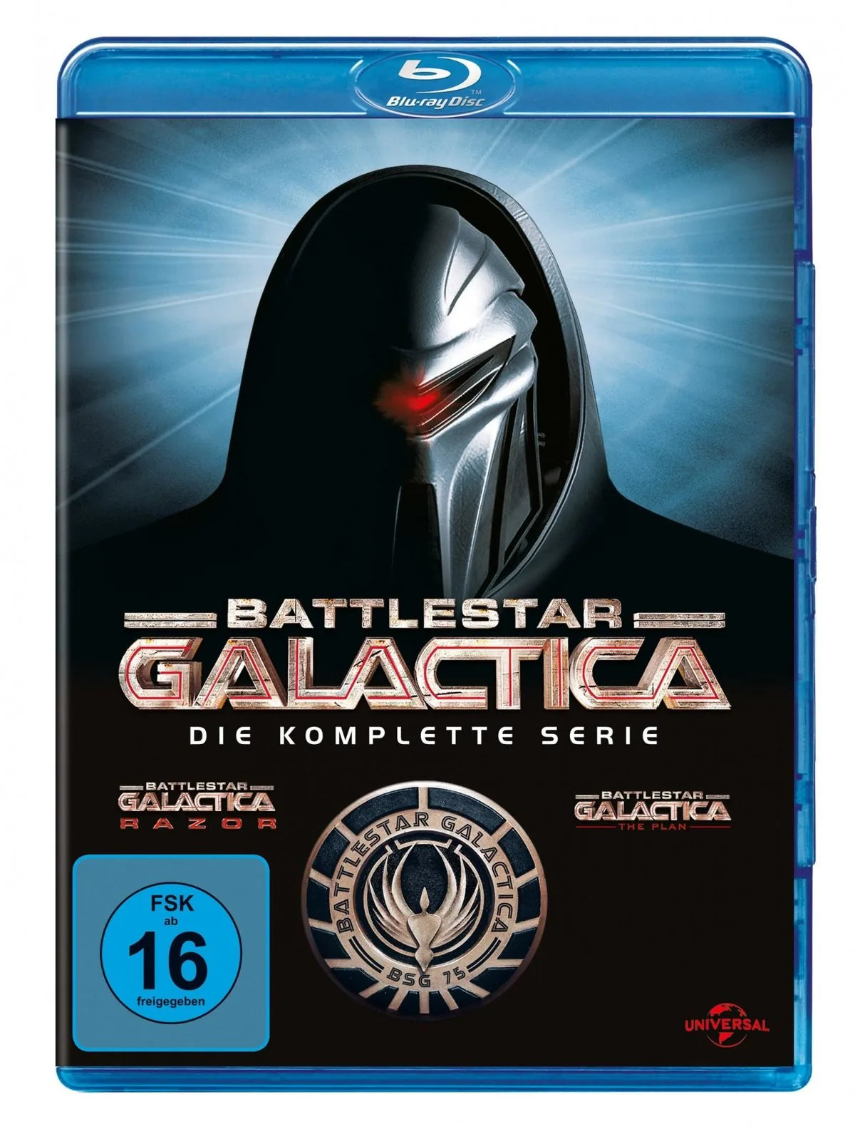 Battlestar Galactica - Season 1-4/Box  [22 BRs] - Blu-ray Disc