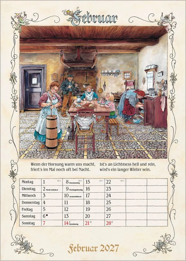 Bauernkalender 2027 – Ansicht