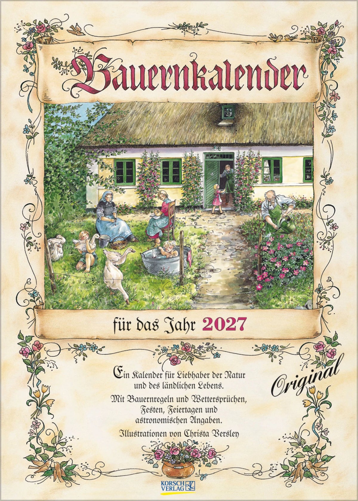 Wandkalender: Bauernkalender 2027