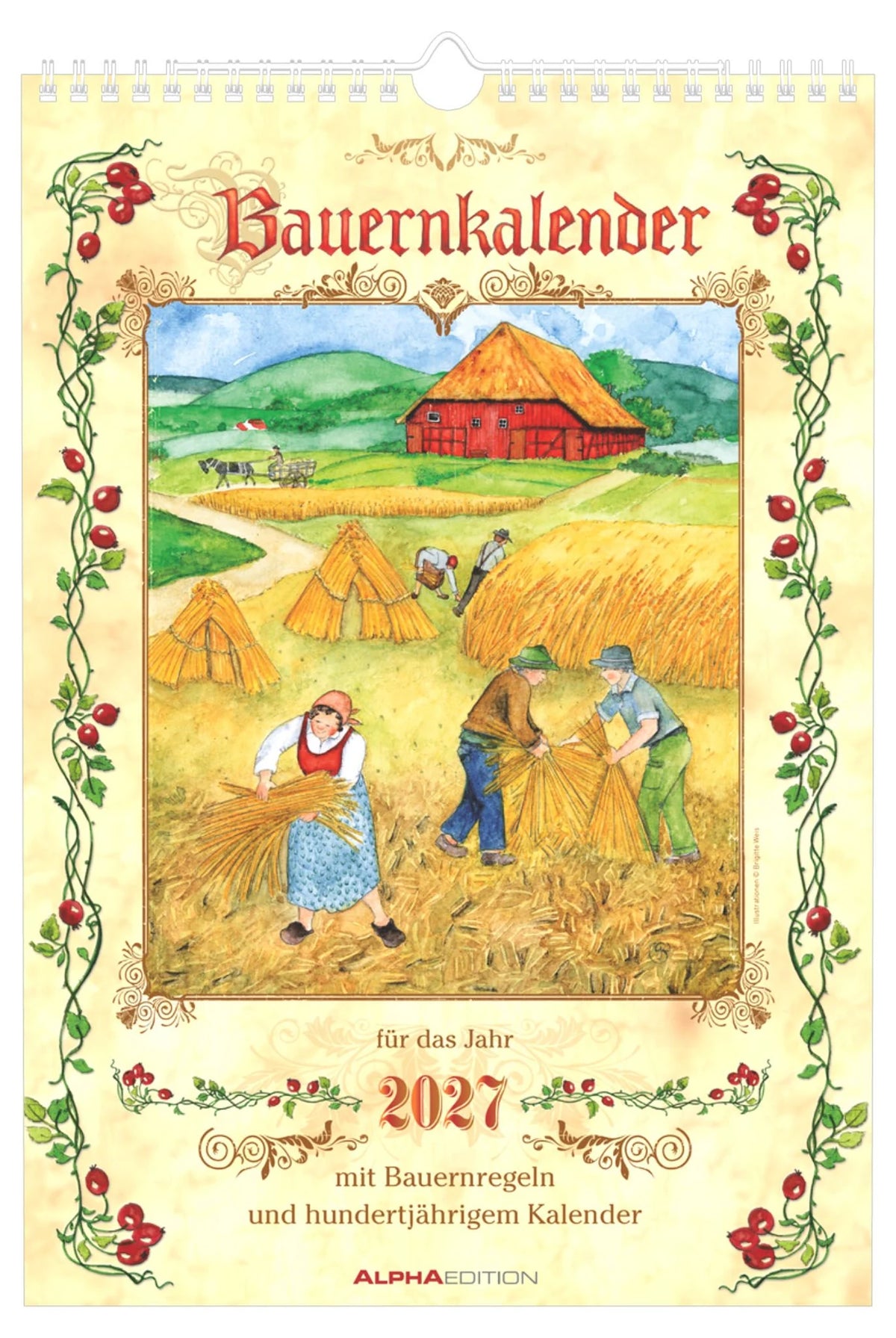 Wandkalender: Bauernkalender 2027