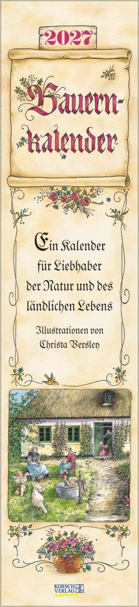 Familienplaner: Bauernkalender Langplaner 2027