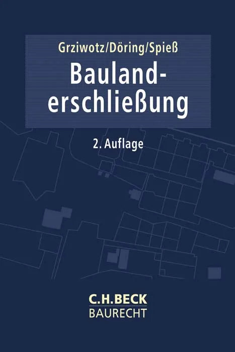 Buchcover von 'Baulanderschließung' - Gebundene Ausgabe von Herbert Grziwotz