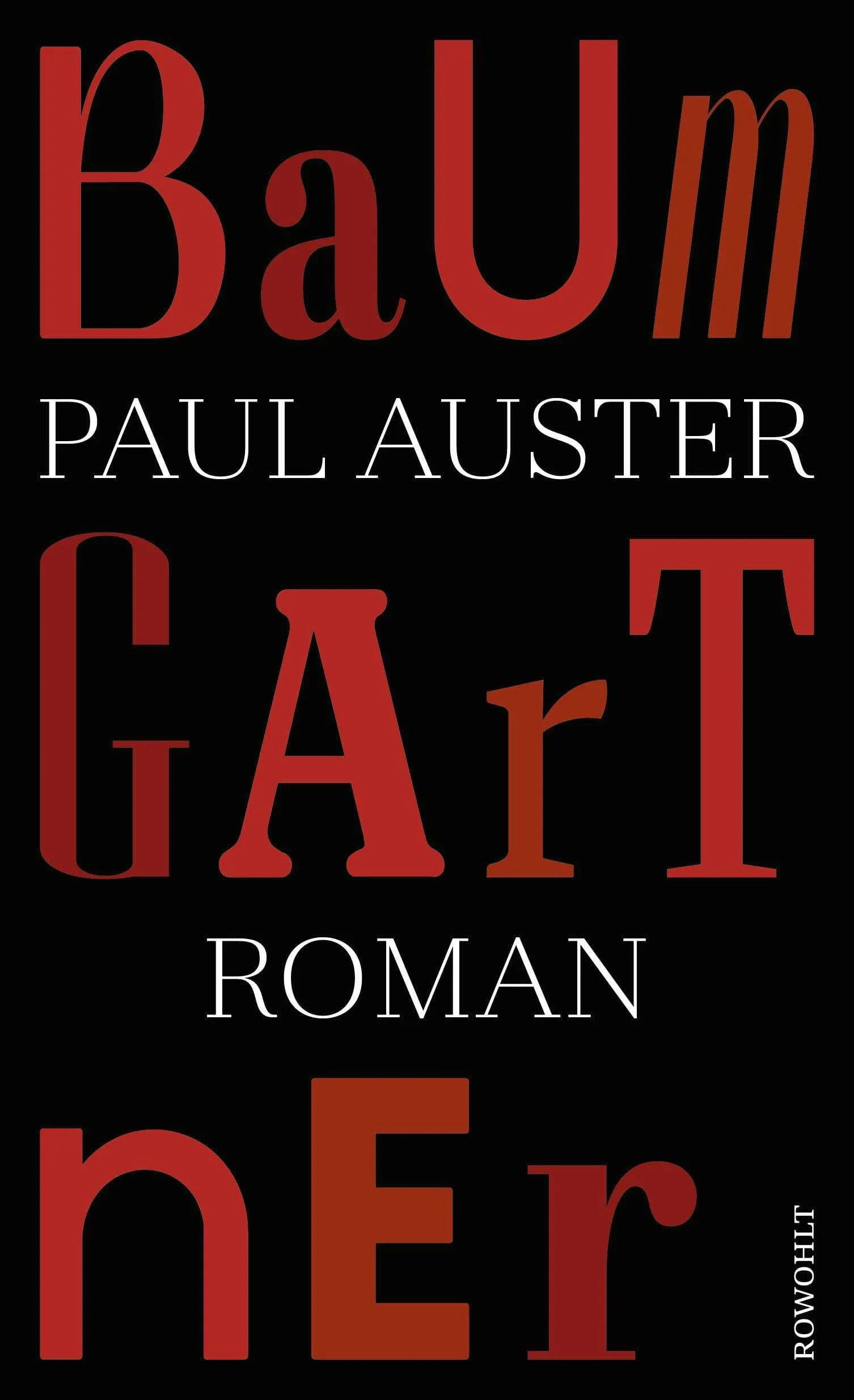Buchcover von 'Baumgartner' - Gebundene Ausgabe von Paul Auster