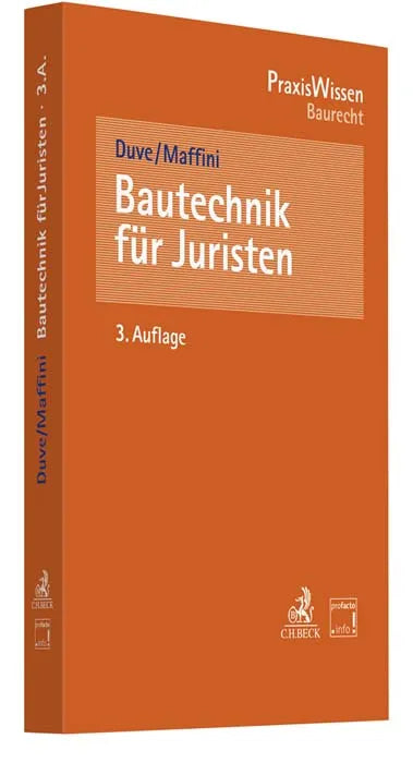 Buchcover von 'Bautechnik für Juristen' - Taschenbuch von Helmuth Duve