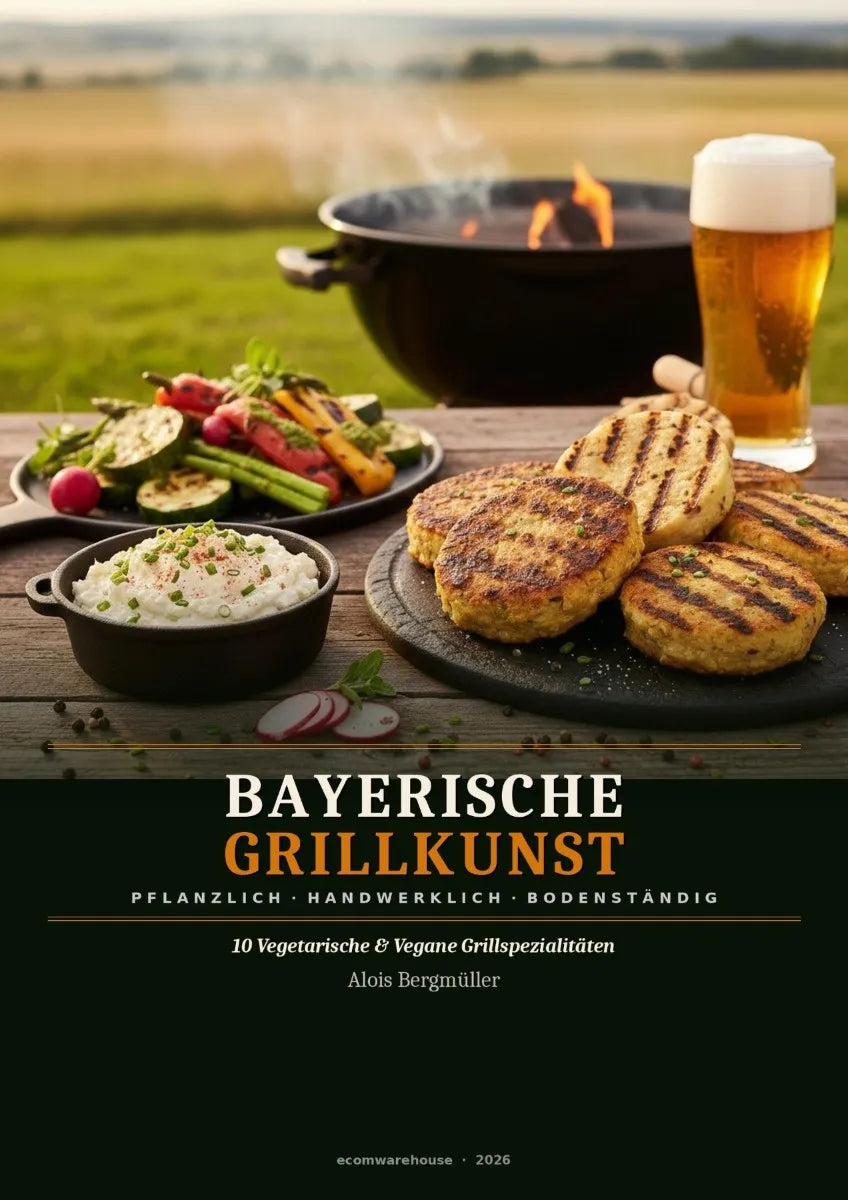 Cover: Bayerische Grillkunst Pflanzlich, Handwerklich, Bodenständig (E-Book) von Alois Bergmüller