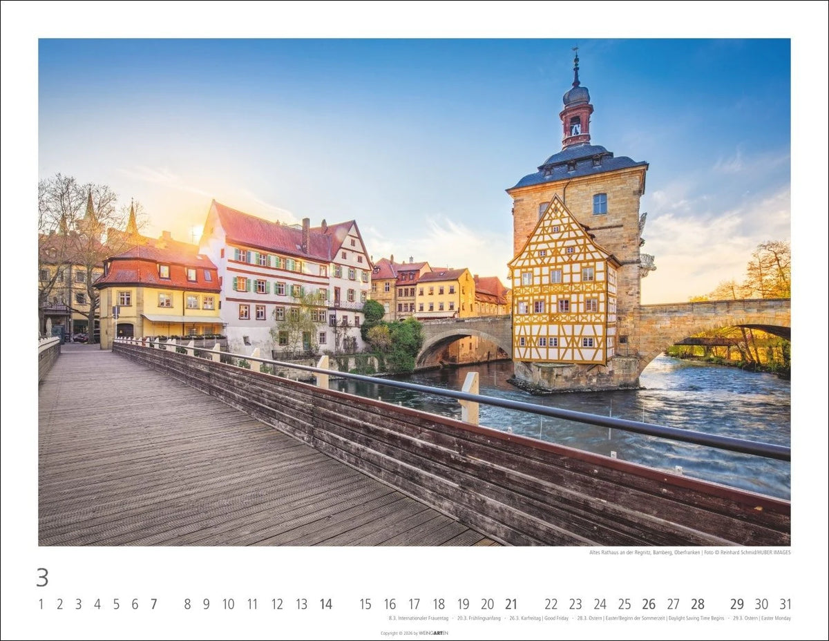 Bayern Kalender 2027 – Ansicht