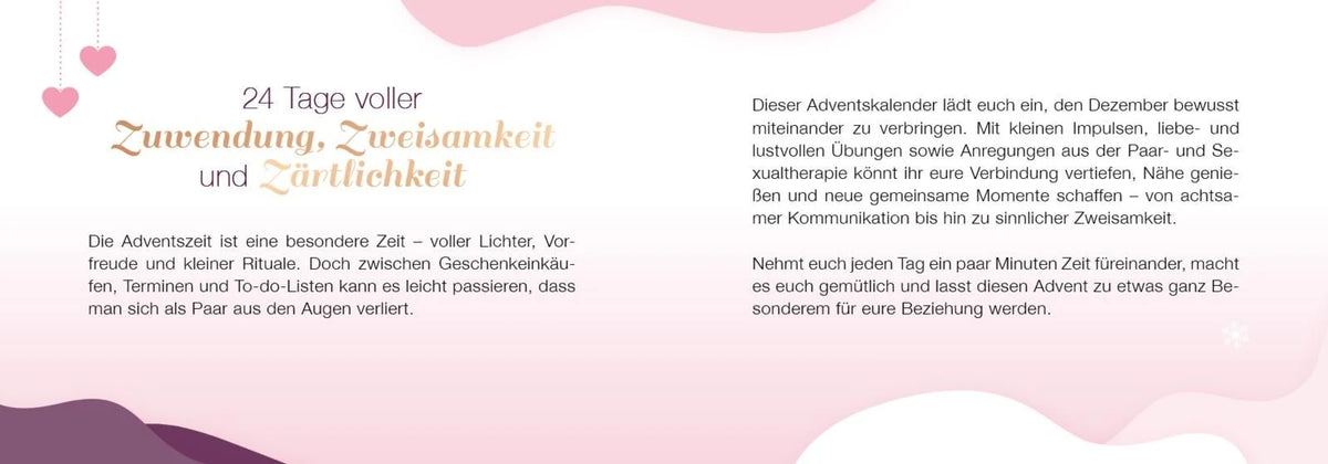 (Be)sinnliche Adventszeit für Paare – Ansicht