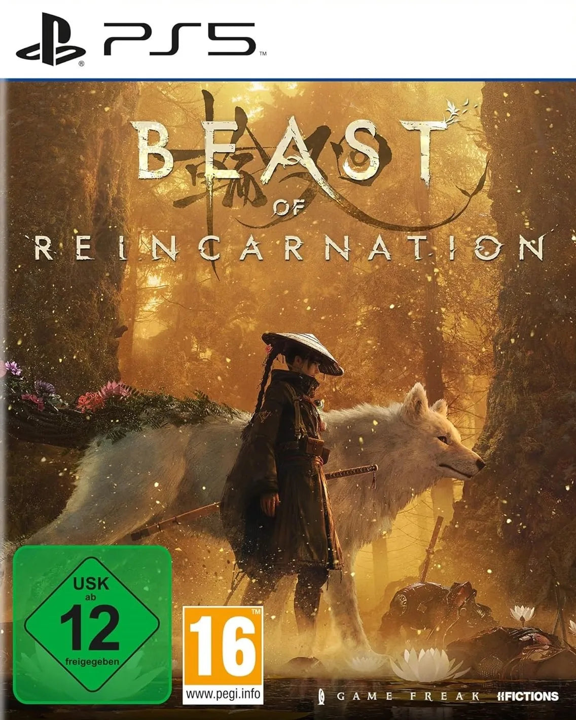 Cover: Beast of Reincarnation für Playstation 5. Publisher: PLAION GmbH
