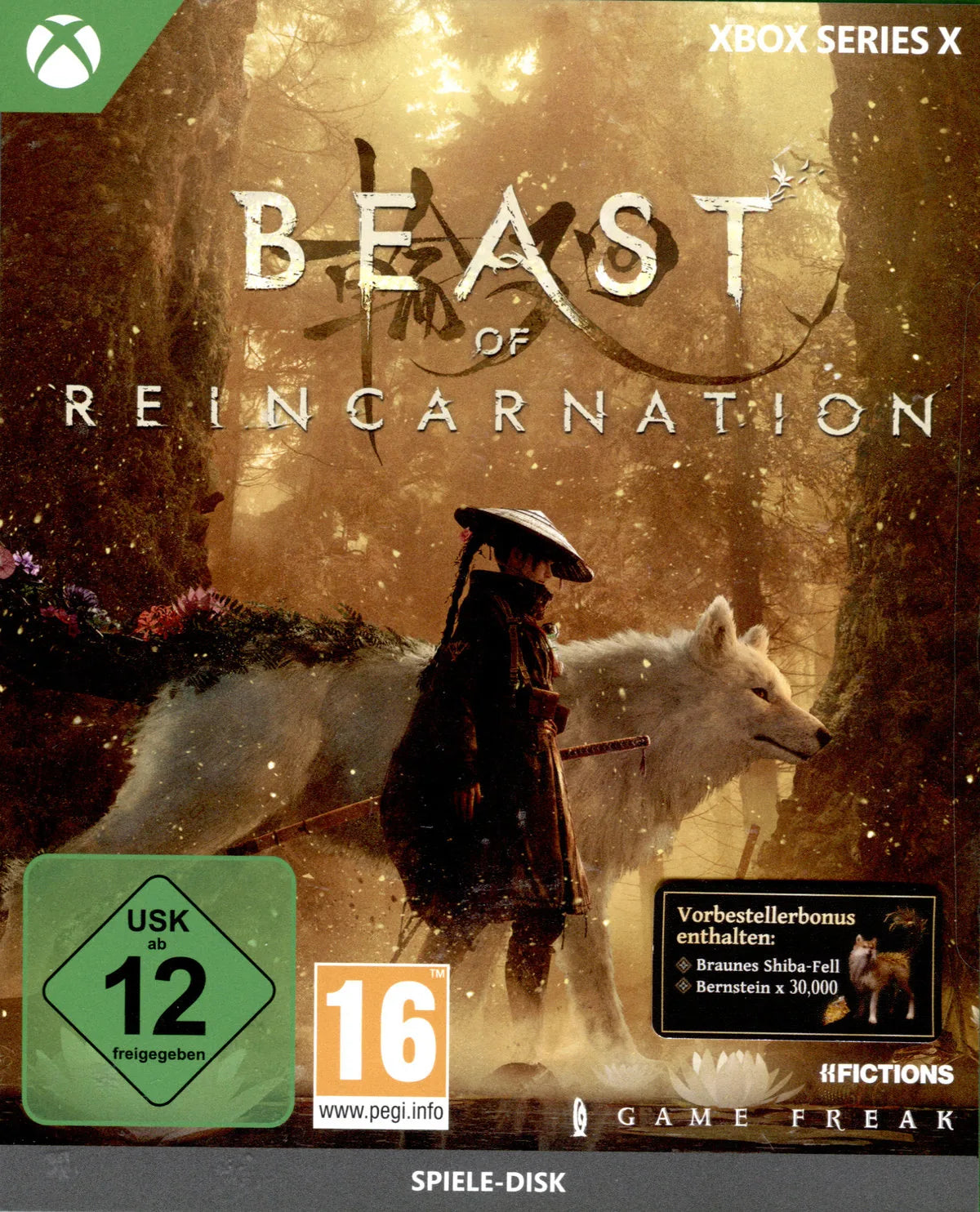 Cover: Beast of Reincarnation für Xbox Series X. Publisher: PLAION GmbH