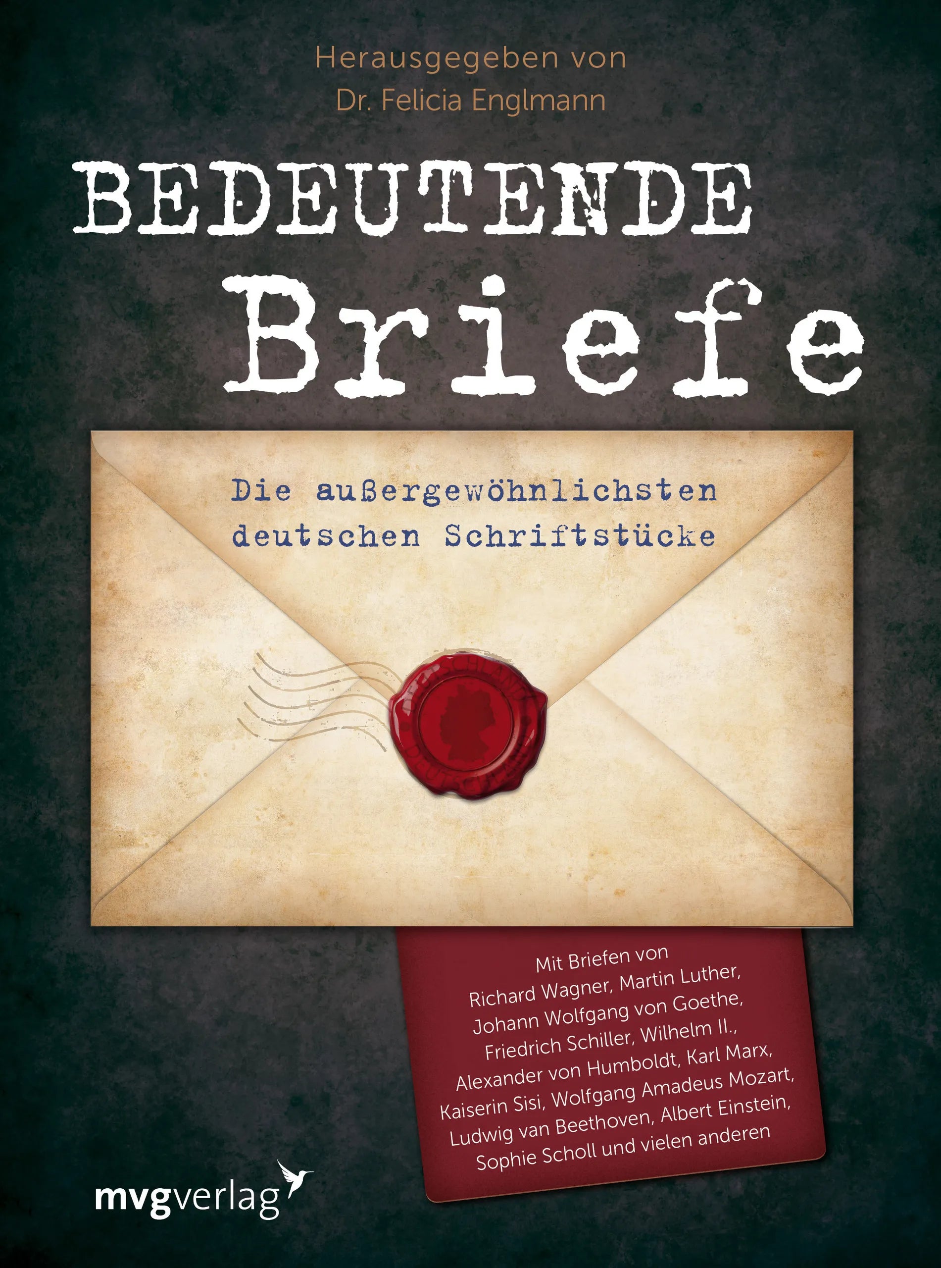 Buchcover von 'Bedeutende Briefe' - Gebundene Ausgabe von Felicia Englmann