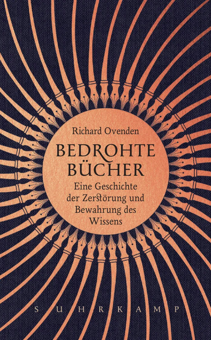 Buchcover von 'Bedrohte Bücher' - Taschenbuch von Richard Ovenden