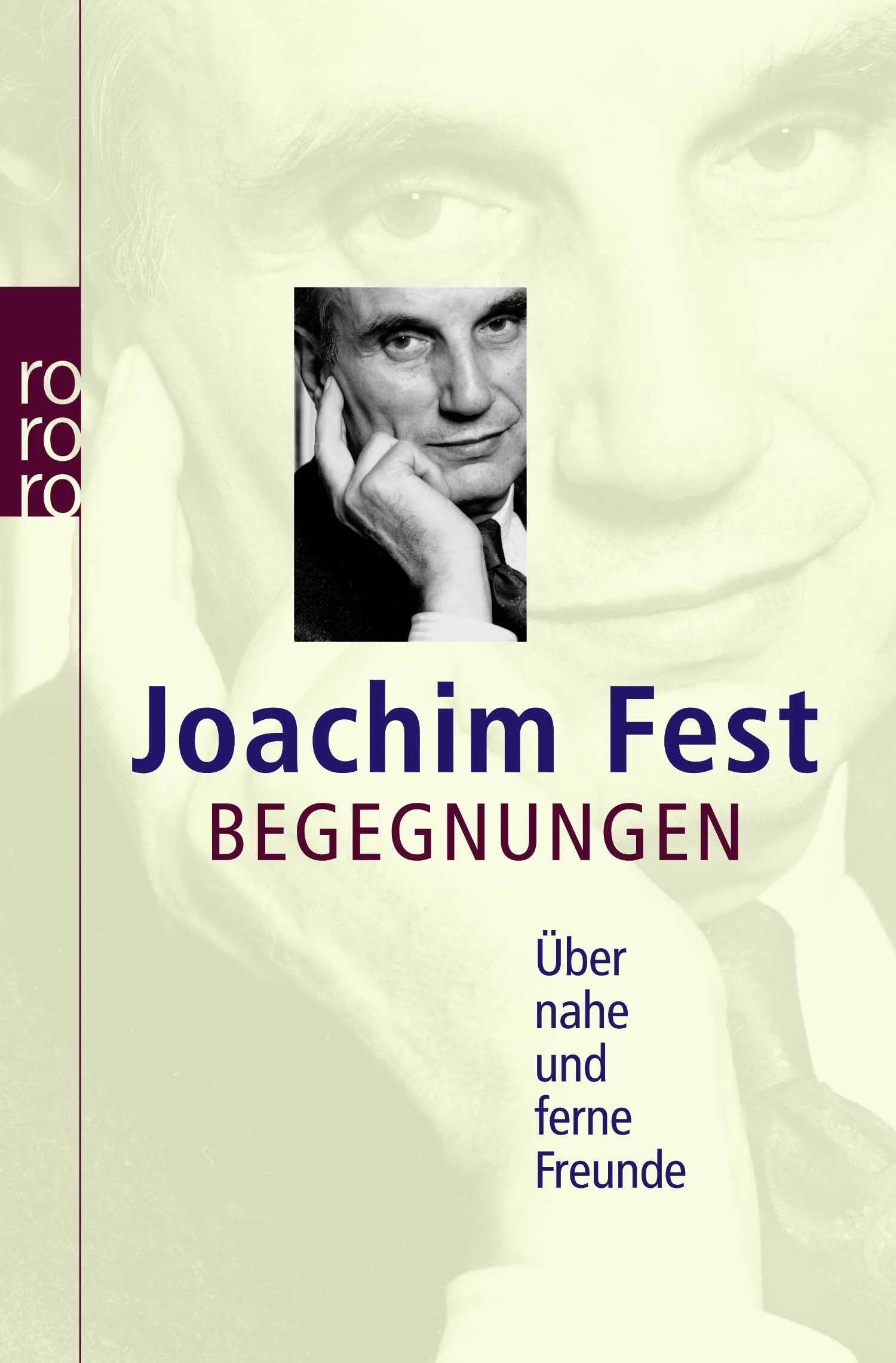 Buchcover von 'Begegnungen' - Taschenbuch von Joachim Fest