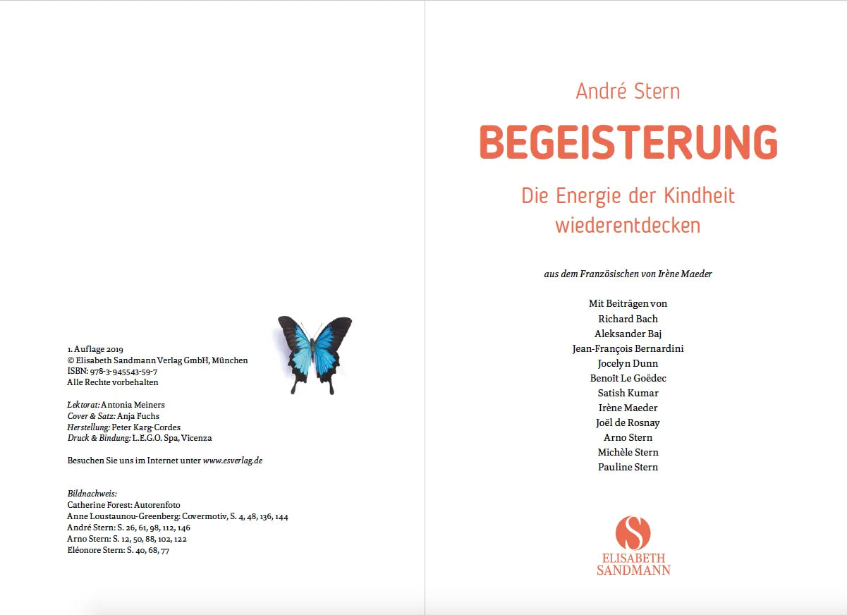 Produktansicht: Begeisterung (Gebundene Ausgabe)