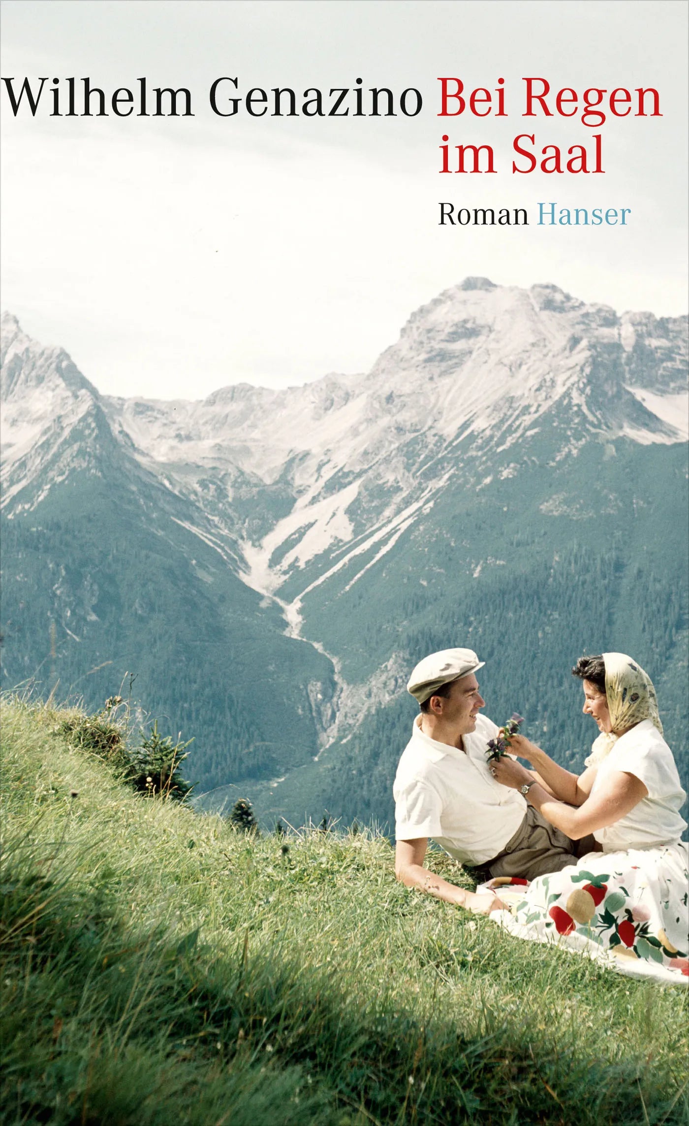 Buchcover von 'Bei Regen im Saal' - Gebundene Ausgabe von Wilhelm Genazino
