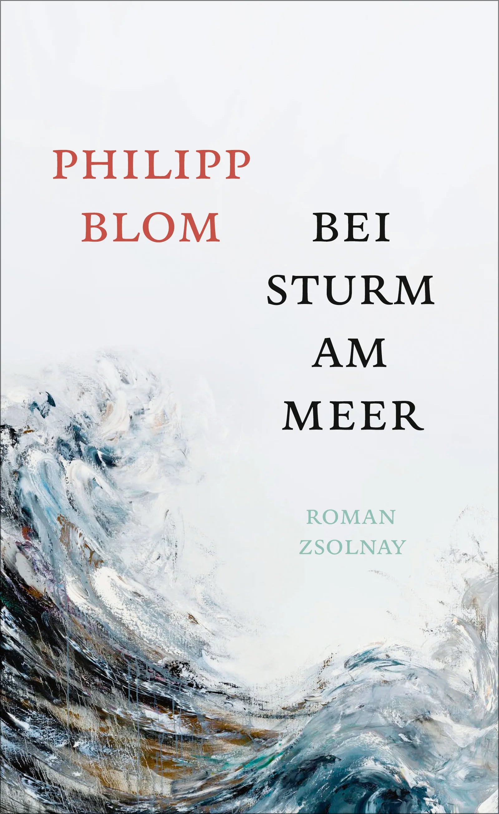 Buchcover von 'Bei Sturm am Meer' - Gebundene Ausgabe von Philipp Blom