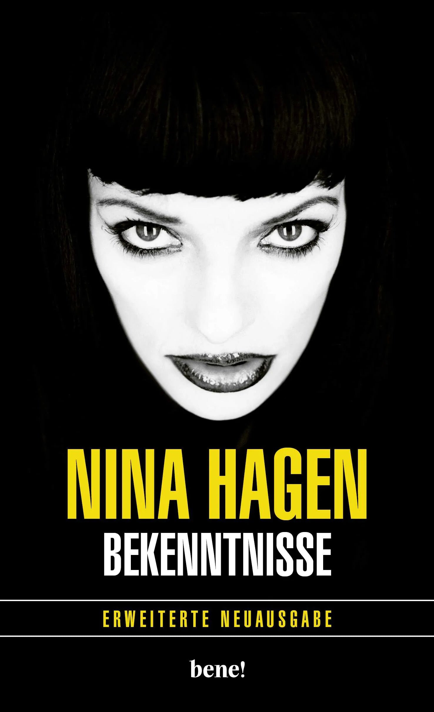 Buchcover von 'Bekenntnisse' - Gebundene Ausgabe von Nina Hagen