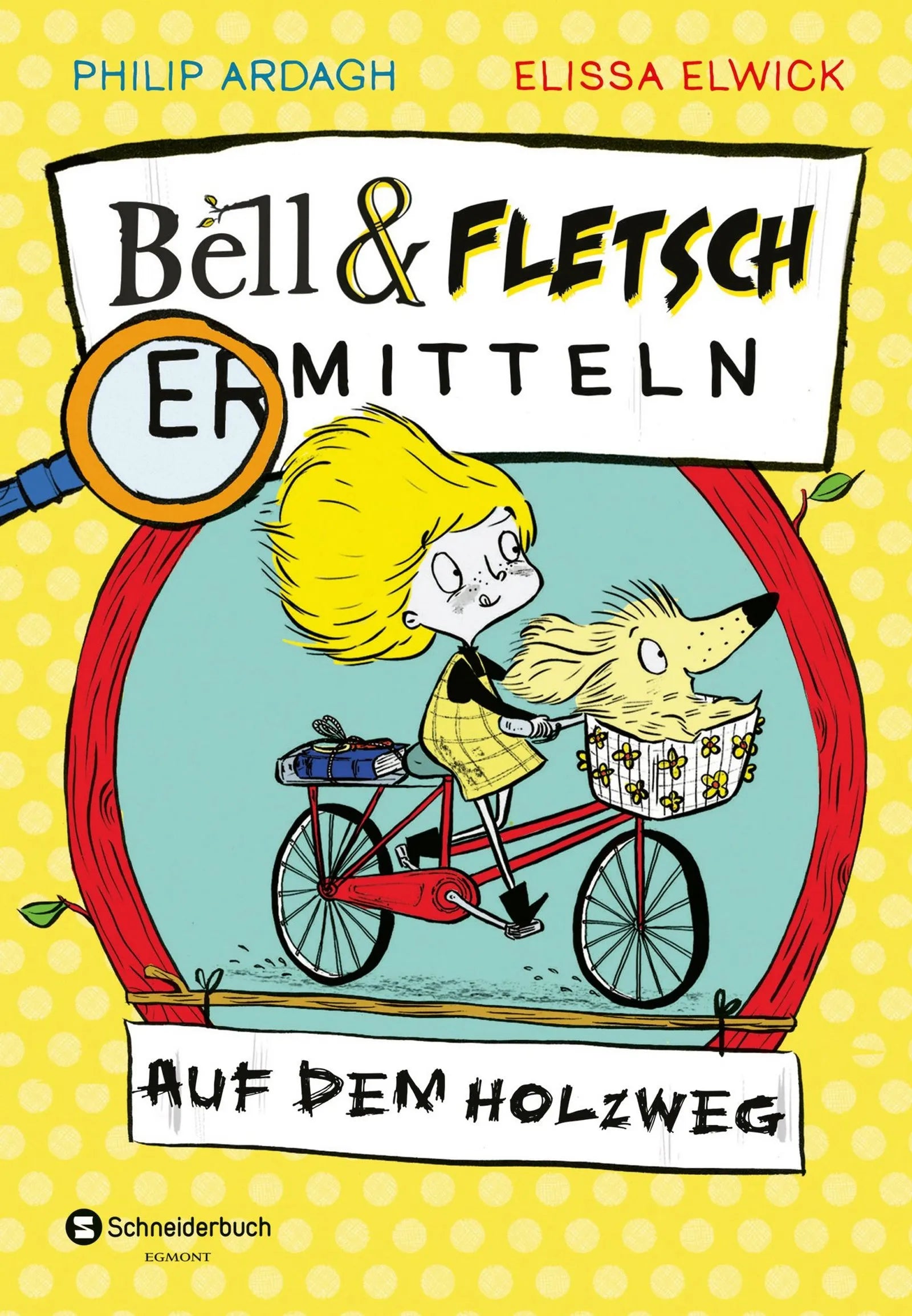 Buchcover von 'Bell und Fletsch – Auf dem Holzweg' - Gebundene Ausgabe von Philip Ardagh