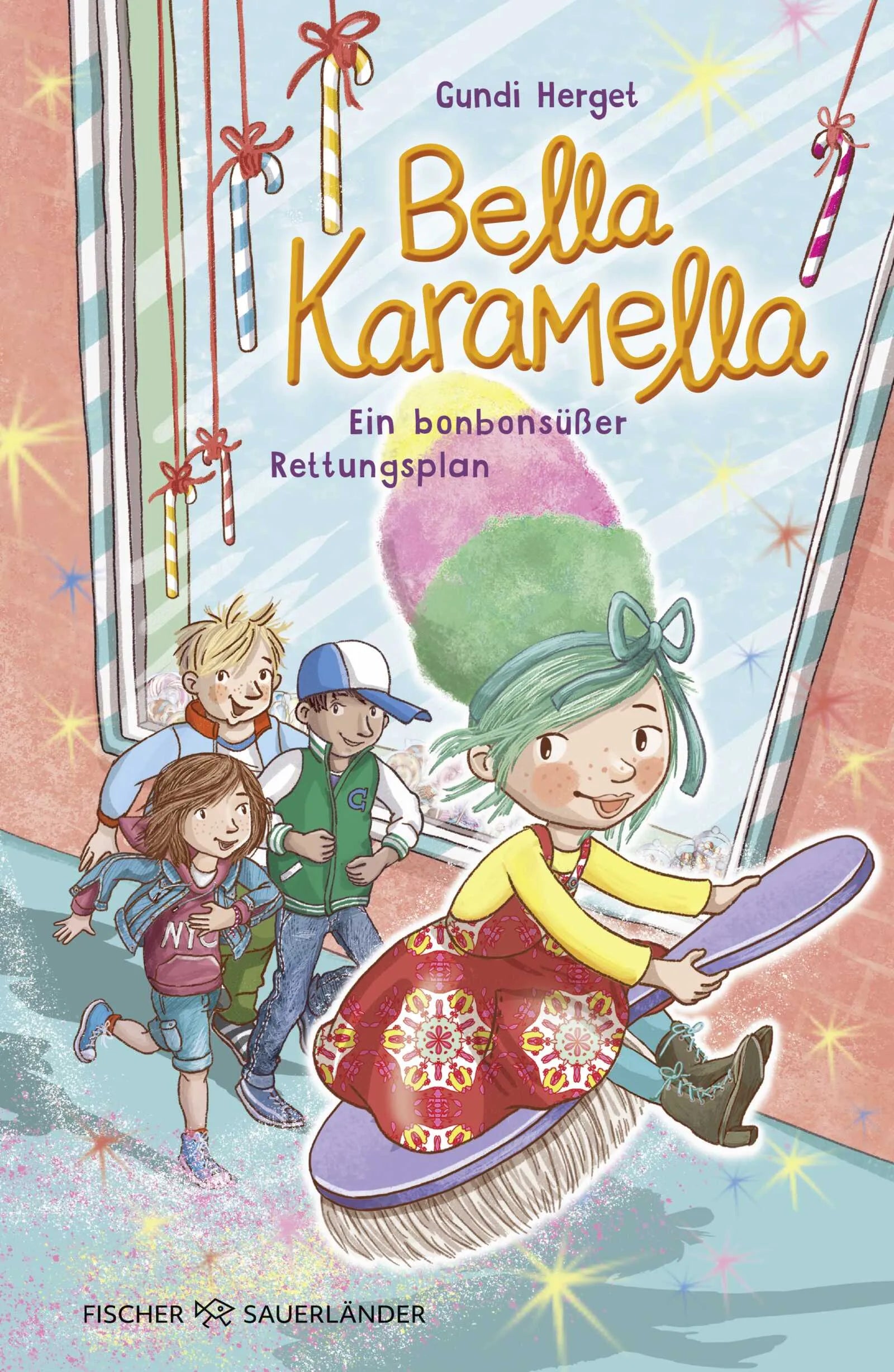 Cover: Bella Karamella – Ein bonbonsüßer Rettungsplan (Hardcover) von Gundi Herget