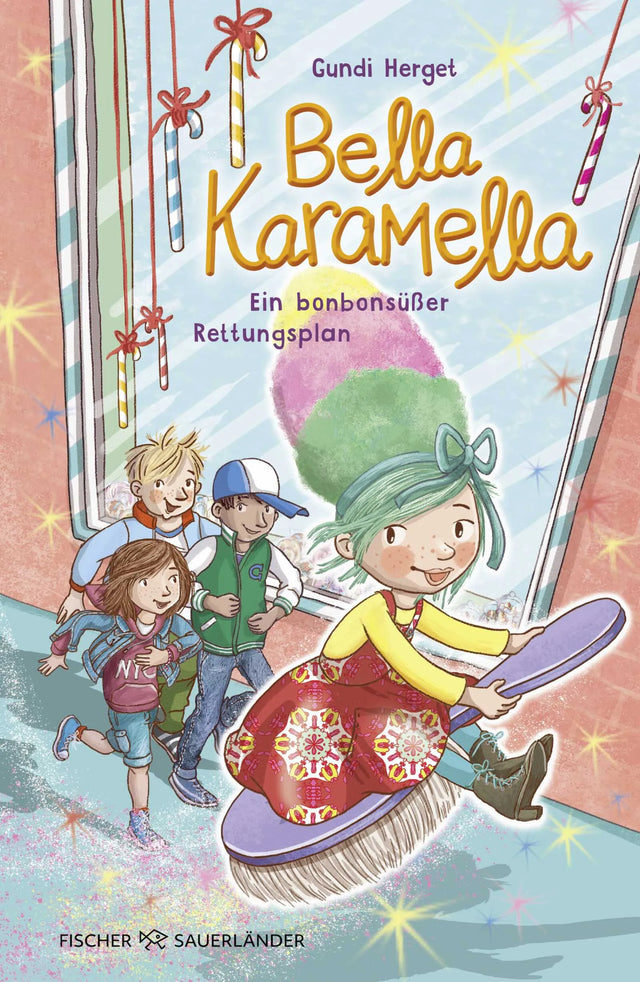 Cover: Bella Karamella – Ein bonbonsüßer Rettungsplan (Hardcover) von Gundi Herget