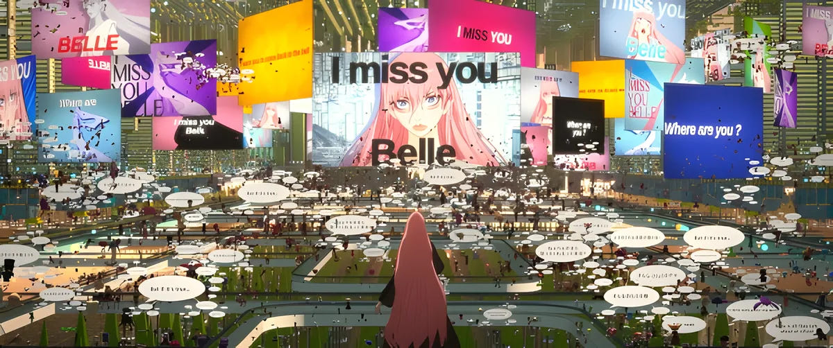Filmszene 2 aus Belle Ultimate U-Edition (Bonus Disc Soundtrack) – 4K UHD Blu-ray. Regie: Mamoru Hosoda