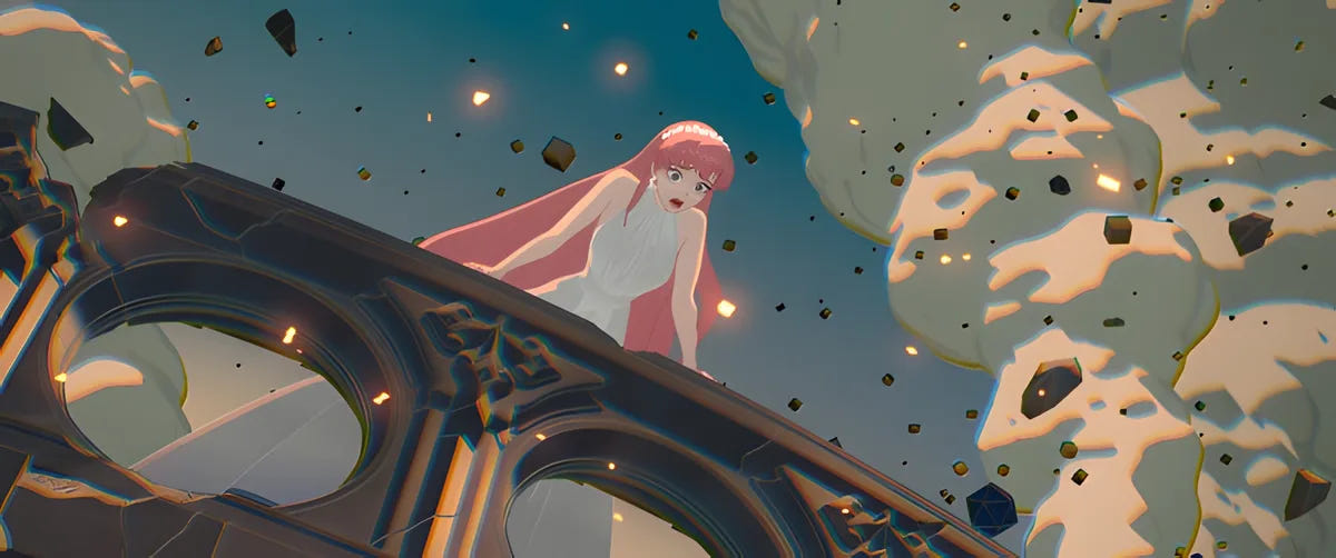Filmszene 3 aus Belle Ultimate U-Edition (Bonus Disc Soundtrack) – 4K UHD Blu-ray. Regie: Mamoru Hosoda