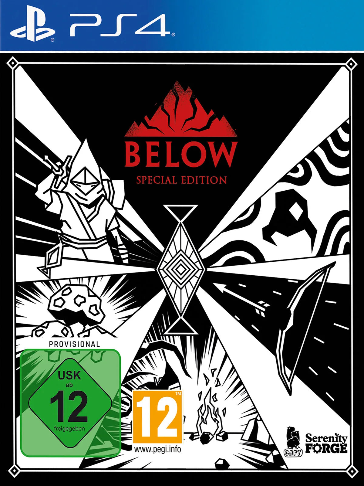Cover: Below (Special Edition) für Playstation 4. Publisher: PLAION GmbH