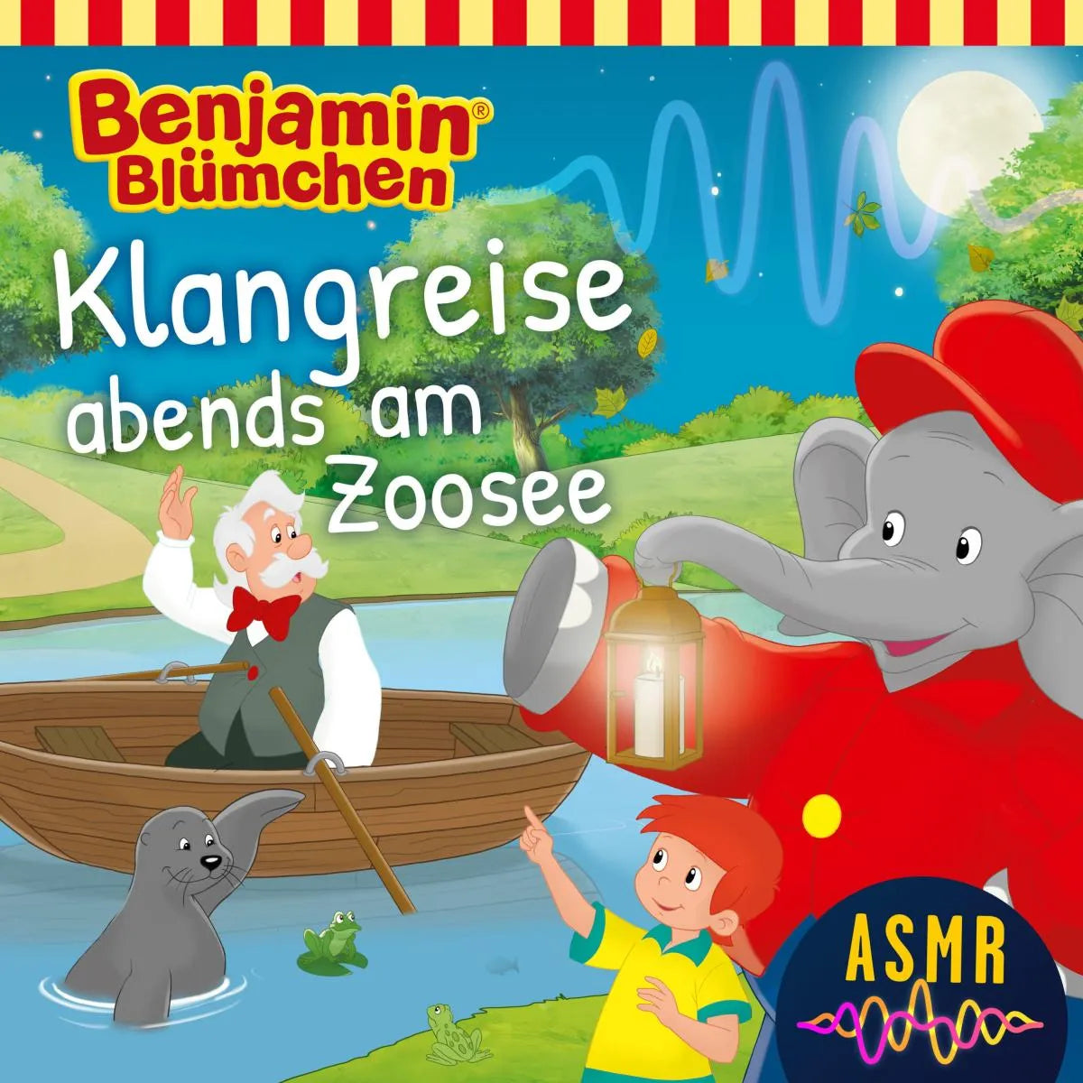 Cover: Benjamin Blümchen, Klangreise abends am Zoosee (Hörbuch Download) von Unkown