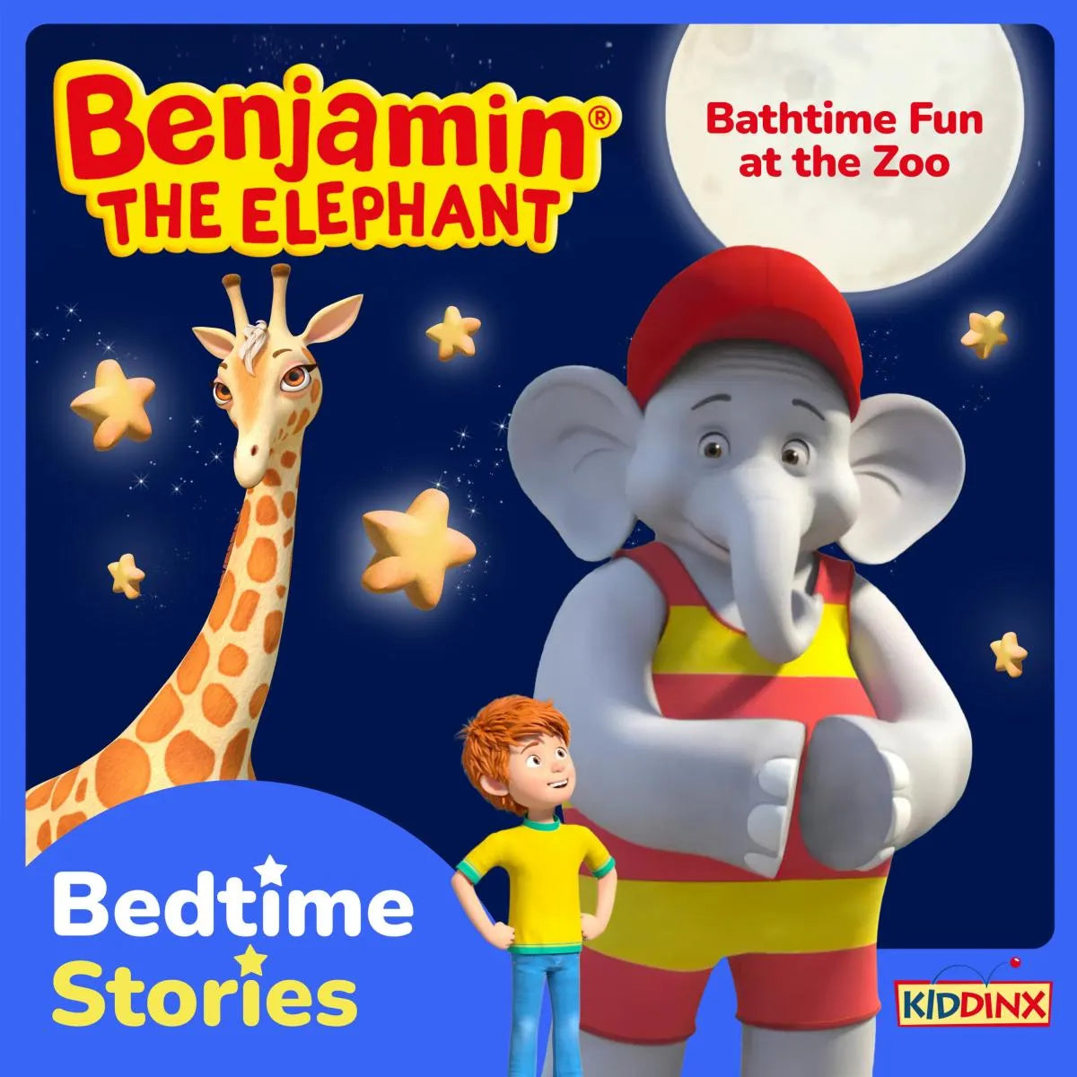 Cover: Benjamin the Elephant, Bedtime Stories for Kids, Bathtime Fun at the Zoo (Hörbuch Download) von Vincent Andreas