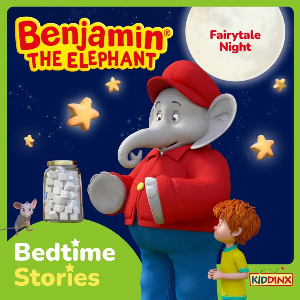 Cover: Benjamin the Elephant, Bedtime Stories for Kids, Fairytale Night (Hörbuch Download) von Vincent Andreas