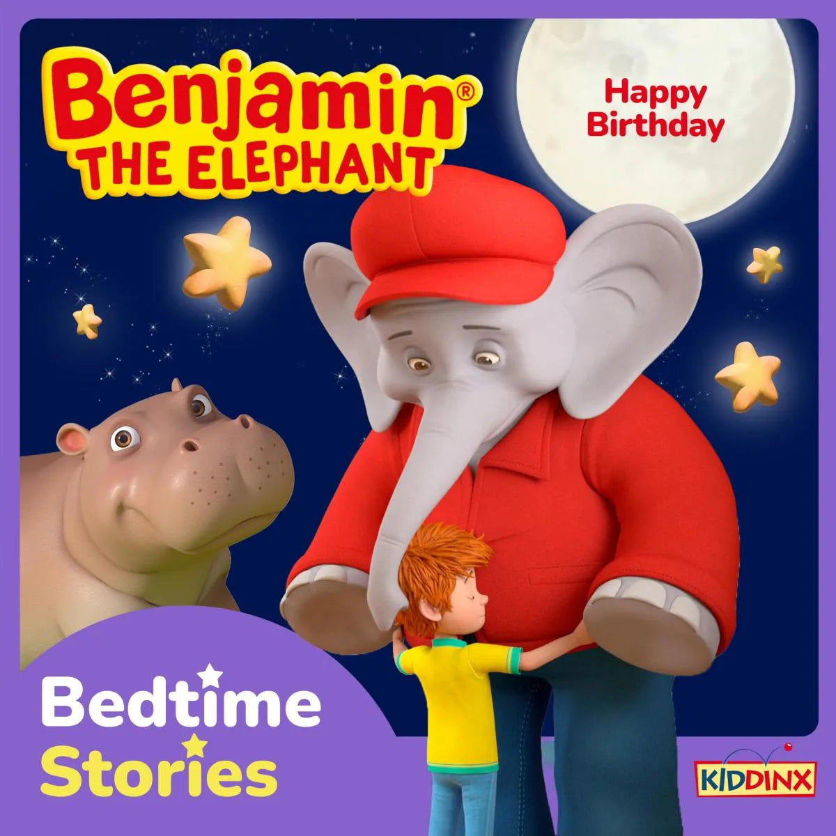Cover: Benjamin the Elephant, Bedtime Stories for Kids, Happy Birthday (Hörbuch Download) von Vincent Andreas