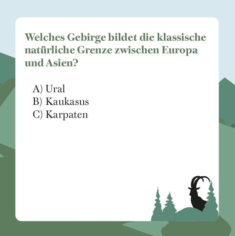 Berge-Quiz – Ansicht