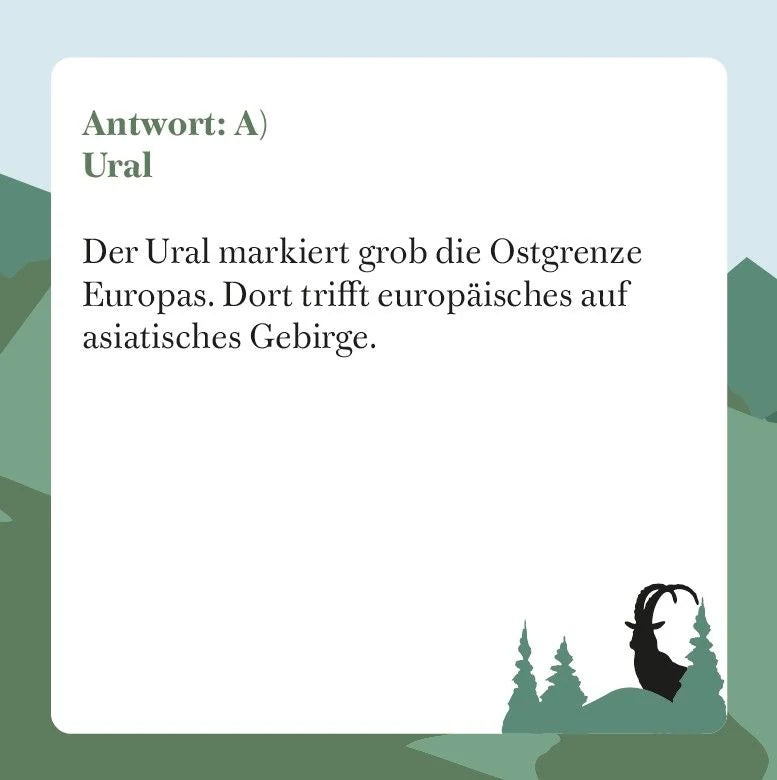 Berge-Quiz – Ansicht