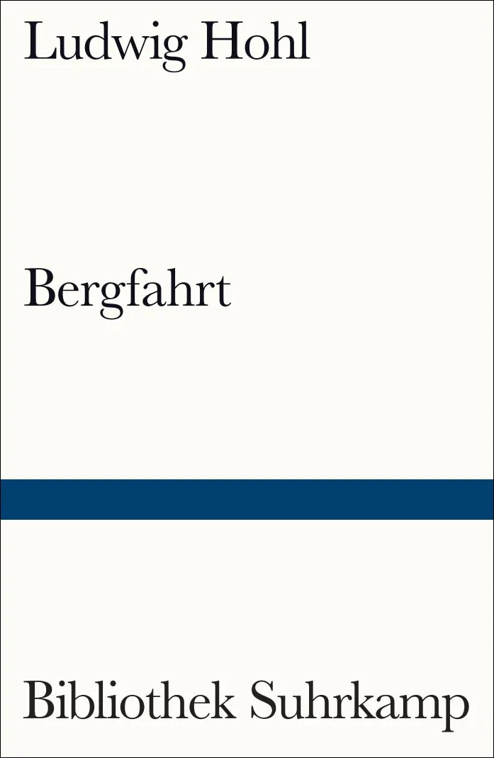Buchcover von 'Bergfahrt' - Taschenbuch von Ludwig Hohl